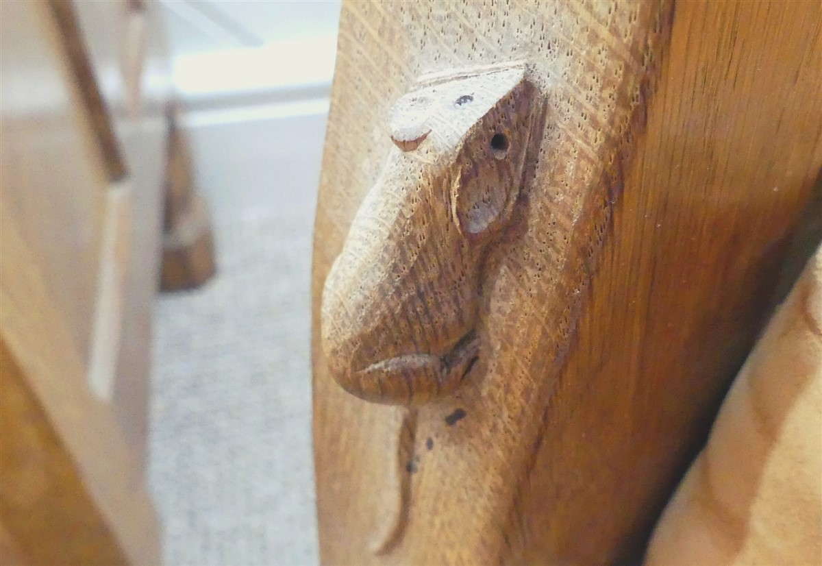 Check for mice! Mouseman furniture to go under the hammer The Devon Daily